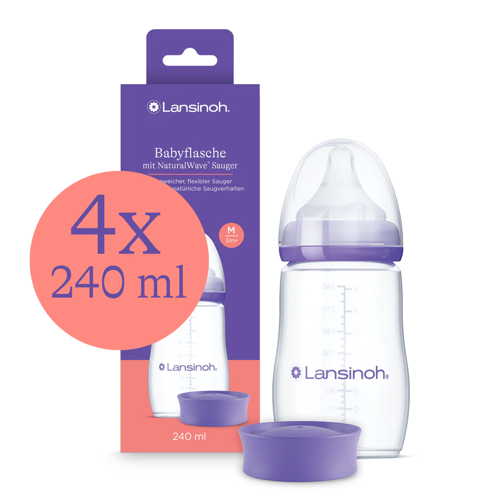 Babyflasche mit NaturalWave® Sauger 240 ml - Image 3