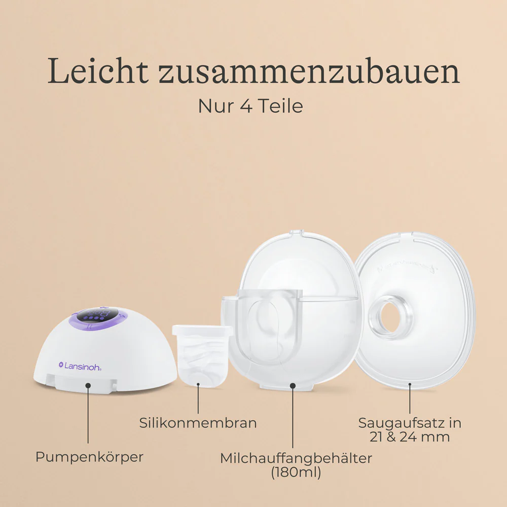 Lansinoh® Tragbare Doppelmilchpumpe - Image 7